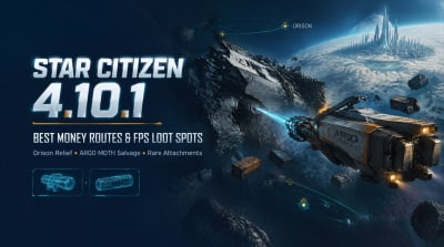Star Citizen 4.10 Farming Guides: aUEC Farming Route and FPS Attachment Loot Spots