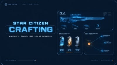 Star Citizen Crafting Guide: Blueprint Sourcing, Quality & Mining Routes