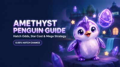 Adopt Me Amethyst Penguin: Hatch Odds, Real Star Cost & Trade Guide
