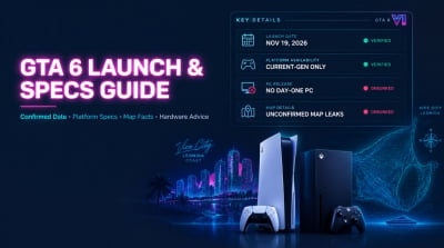 GTA 6 Launch Guide: Confirmed Release Date, Specs, and Platforms