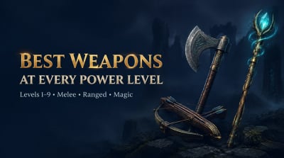 RuneScape: Dragonwilds Best Weapons by Power Level and Core Upgrade Priority