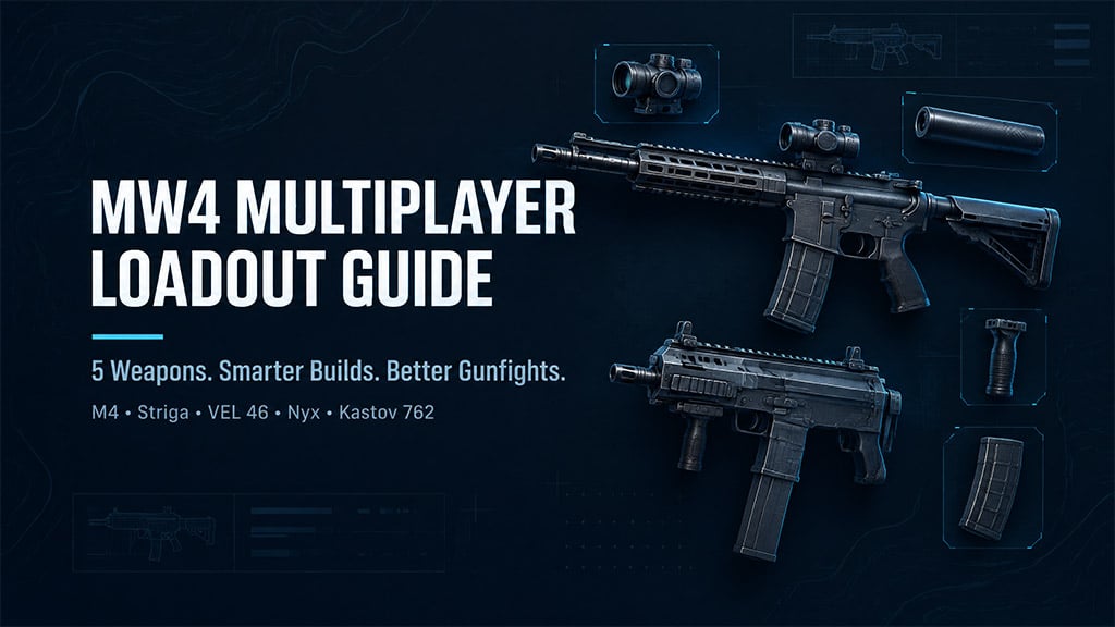 MW4 Multiplayer Best Weapon Loadouts Builds Fix Lost Gunfights
