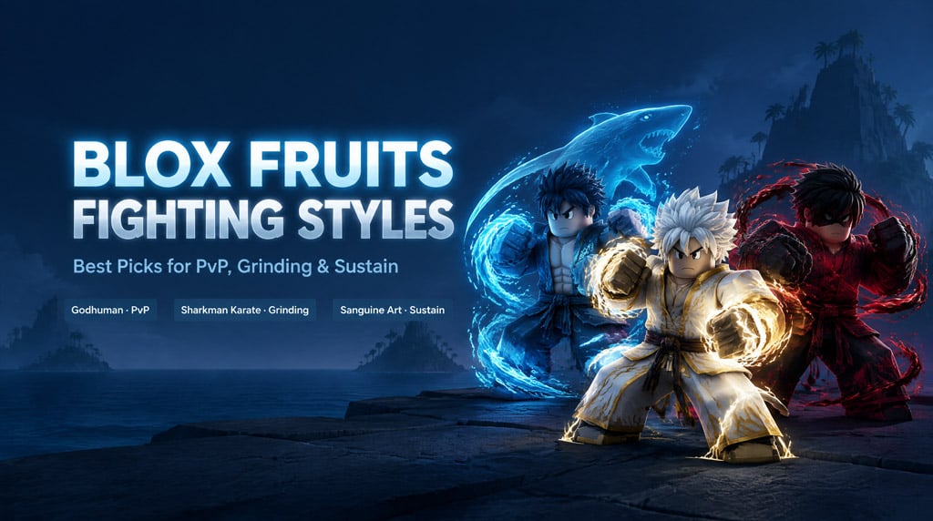 Blox Fruits Fighting Styles Tier List: Best PvP and Grinding Picks