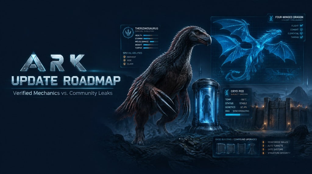 ARK Survival Ascended Next Update: Dragon, Enigmasaur & TLC Roadmap Breakdown ARK Survival Ascended Next Update: Dragon, Enigmasaur & TLC Roadmap Breakdown