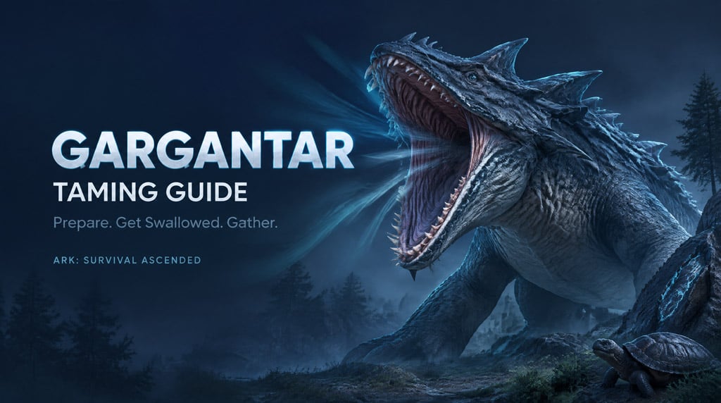 ARK Gargantar Taming Guide: Feeding Steps, Keratin Tips and Fixes