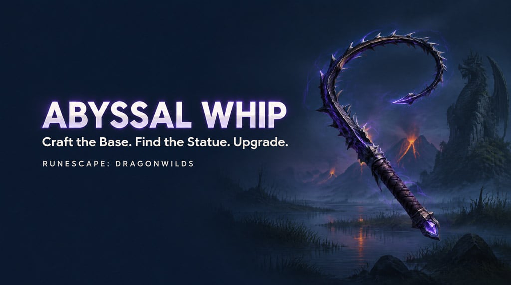 RuneScape Dragonwilds Abyssal Whip Guide: Crafting Route & Upgrade