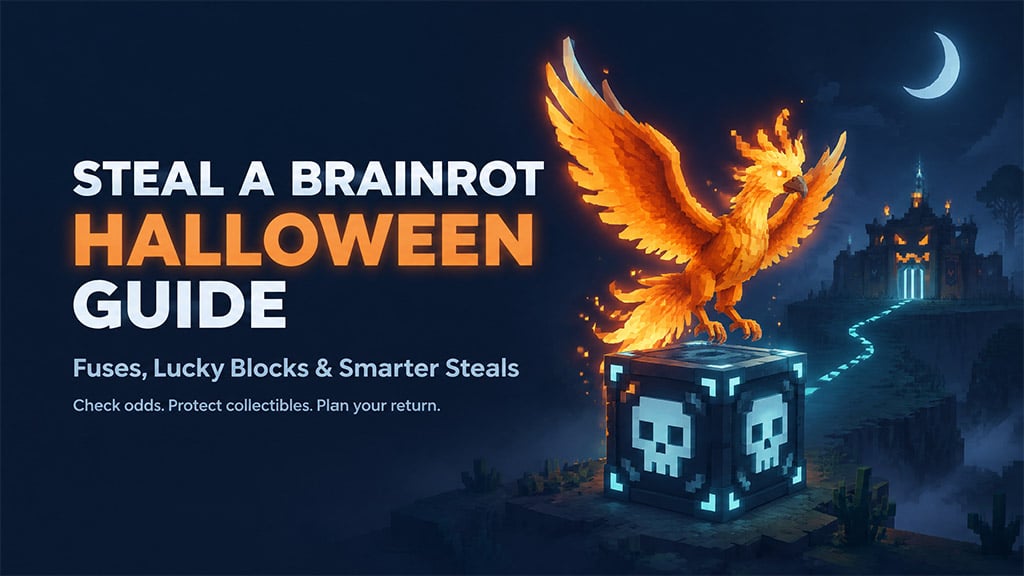 Steal a Brainrot Halloween Guide: Fuse Risk, Lucky Blocks & Steals Steal a Brainrot Halloween Guide: Fuse Risk, Lucky Blocks & Steals