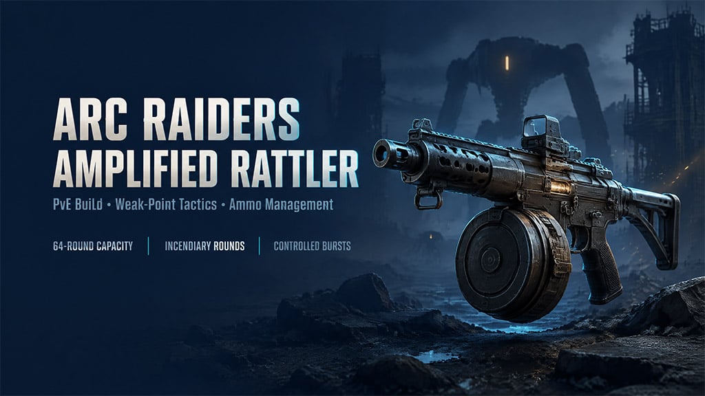ARC Raiders Amplified Rattler Guide: Best Build, PvE Tactics & Limits ARC Raiders Amplified Rattler Guide: Best Build, PvE Tactics & Limits