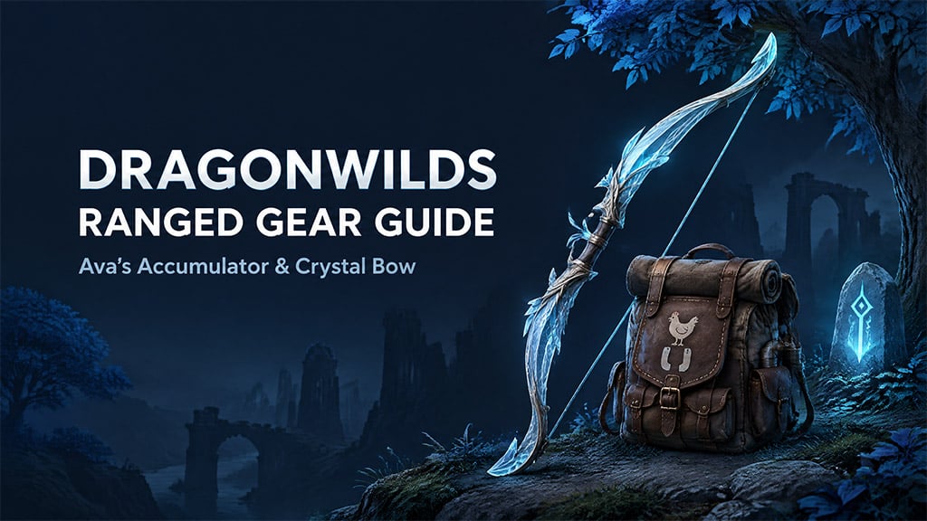 RuneScape Dragonwilds Ranged Guide: Ava's Accumulator & Crystal Bow RuneScape Dragonwilds Ranged Guide: Ava's Accumulator & Crystal Bow