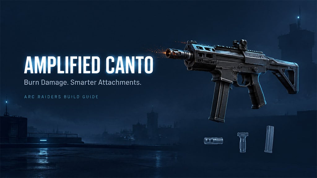 ARC Raiders Amplified Canto Build: Best Attachments, Burn TTK & Stats