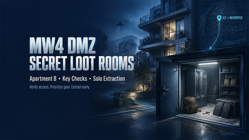 MW4 DMZ Secret Loot Rooms: Apartment B Keys, Locations & Solo Routes MW4 DMZ Secret Loot Rooms: Apartment B Keys, Locations & Solo Routes