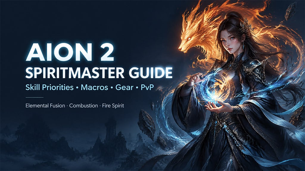 Aion 2 Spiritmaster Guide: Best Skill Priorities, Macros & PvP Build Aion 2 Spiritmaster Guide: Best Skill Priorities, Macros & PvP Build