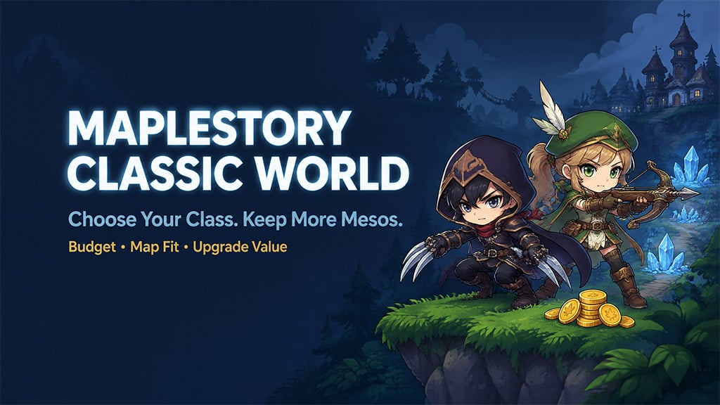 MapleStory Classic World Best Meso Farming Classes Budget & Map Guide
