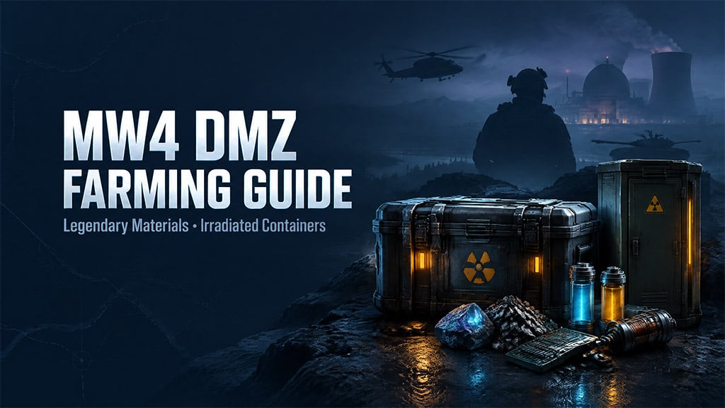MW4 DMZ Items Farming Guide: Legendary Materials & Irradiated Containers