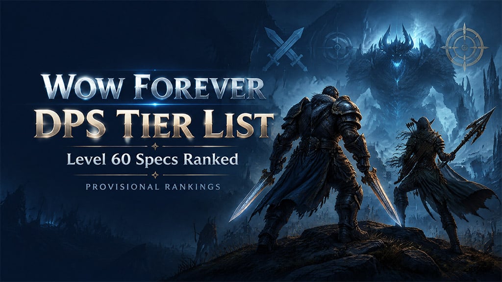 WoW Forever DPS Tier List: Level 60 Damage Specialization Ranked