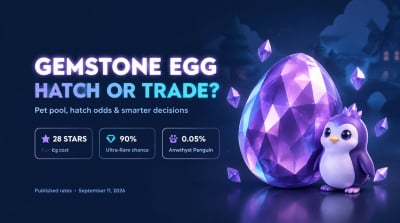 Adopt Me Gemstone Egg Guide: Real Hatch Odds, Pet Pool & Trade Strategy