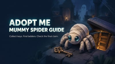 Adopt Me Unlock Mummy Spider: Crypt Keys & Tomb Guide