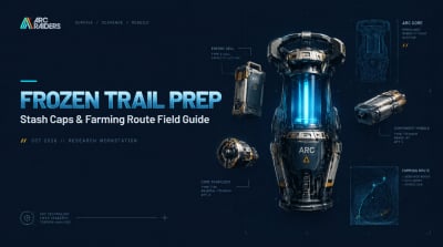 ARC Raiders Frozen Trail Prep: Material Stash Caps & Farming Guide