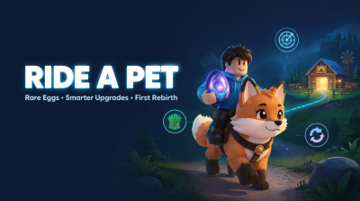 Ride a Pet Guide: Rare Eggs, Faster Money, and Your First Rebirth