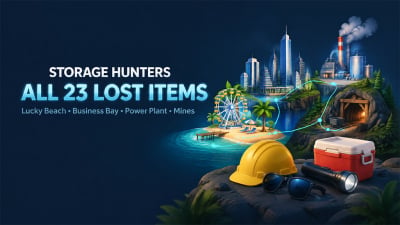 Storage Hunters Open World Lost Item 2: Locations and Collection Route