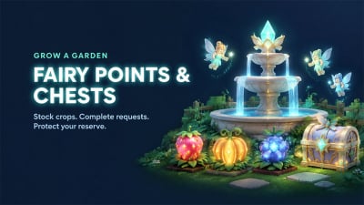Grow a Garden Fairy Point & Chests Guide: Crops, Pets and Requests
