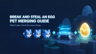How to Merge Pets in Break and Steal an Egg: Safe Zone Machine & Weight Rules