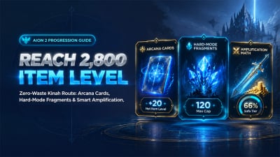 Aion 2 Gearing Guide: Hit 2,800 Item Level Without Wasting Kinah