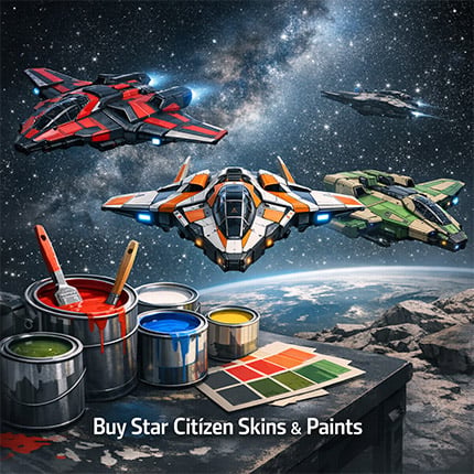 Buy Star Citizen Skins and Paints | Rare Ship Paints, Cosmetic Packs