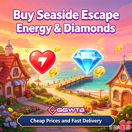 Buy Seaside Escape Energy & Gems - Best Boosting Services