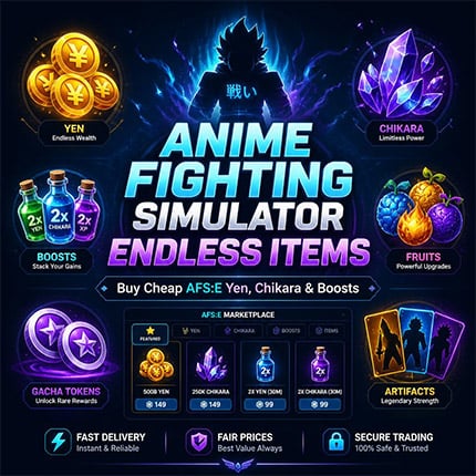 AFS: Endless Items - Buy Cheap AFS:E Yen, Boosts and Chikara | GGWTB