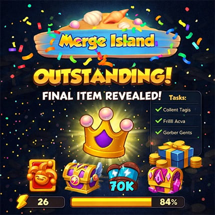 Buy Coin Master Merge Island Unlocking Rewards Boosting Service