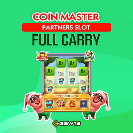 Buy Coin Master Partner Event - Full Carry Buddies Slots Service