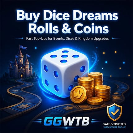 Buy Dice Dreams Rolls Boosting, Cheap Dices & Coins For Sale