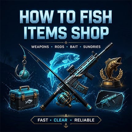 How to Fish Items Shop: Buy Cheap Weapons, Rods, Bait