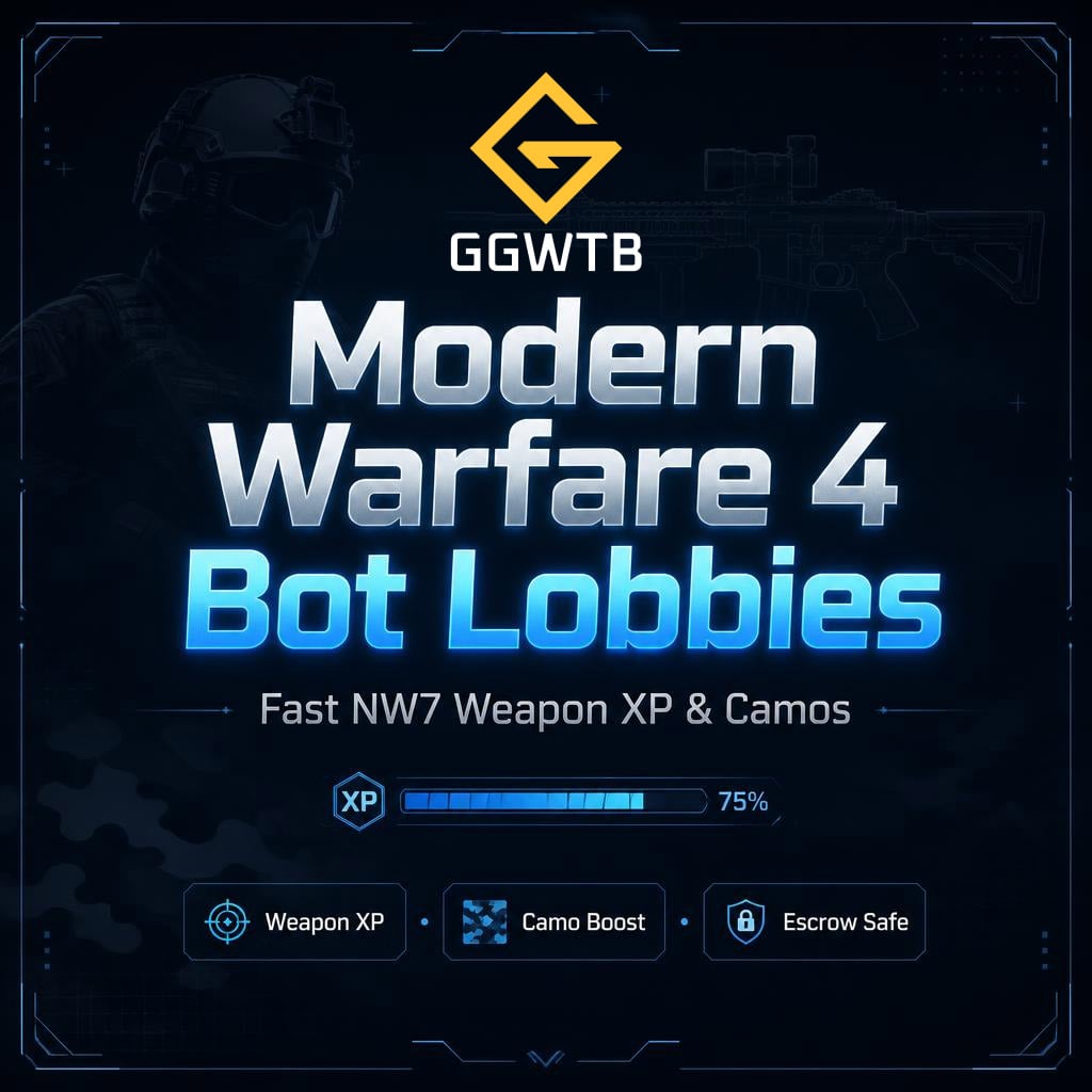 Buy Modern Warfare 4 Bot Lobbies - Fast Weapon XP & Camo Grinding