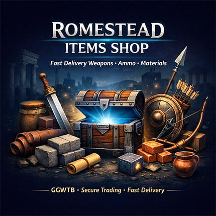 Romestead Items Shop: Buy Fast Delivery Weapon, Ammo, Materials