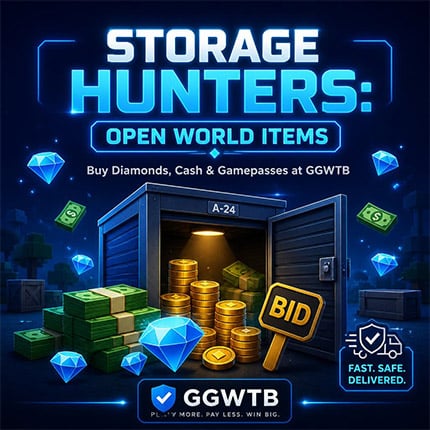 Storage Hunters Open World Shop | Buy Diamonds, Cash & Gamepasses