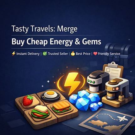Buy Tasty Travels Energy & Gems - Safe Boosting Services
