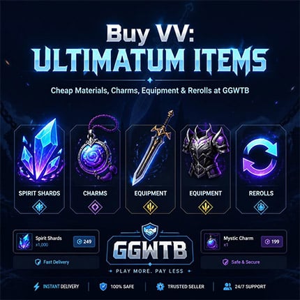 Buy Cheap VV: Ultimatum Items - Materials, Charms, Equipment & Rerolls