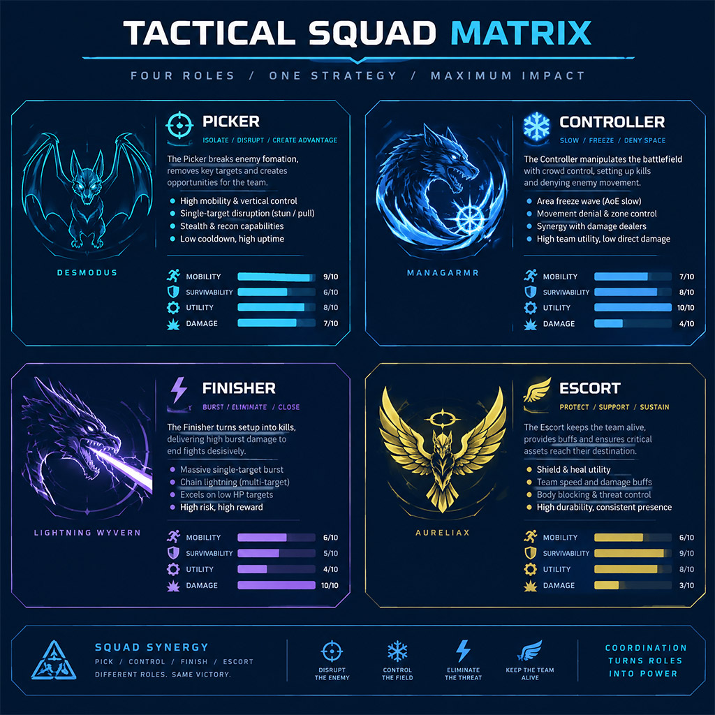 TACTICAL SQUAD MATRIX