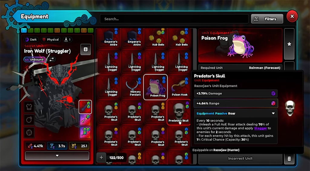 anime expeditions berserk team placement