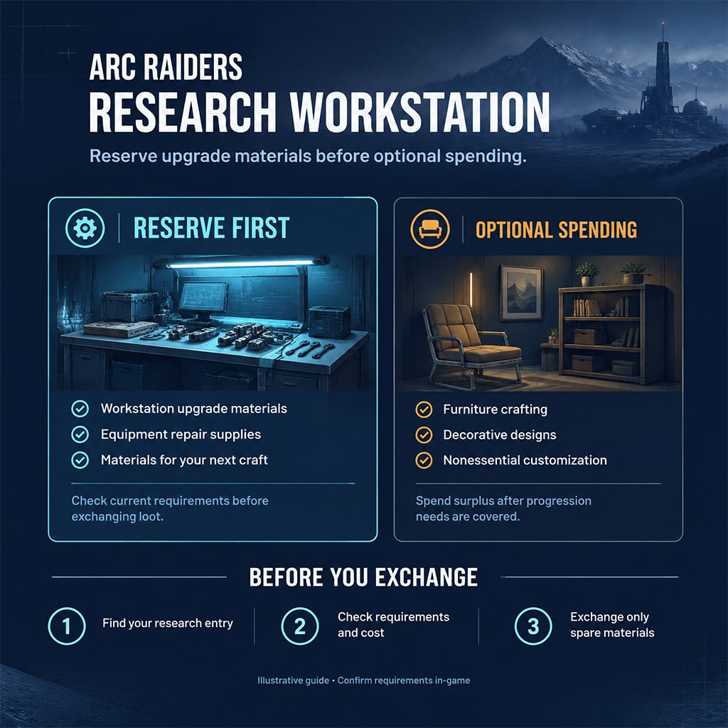 ARC Raiders Research Workstation