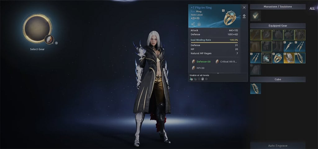 Socket panel and Alchemy recipe showing material requirements, output quality, and success chance.