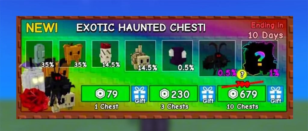 Grow a Garden Halloween chest rewards