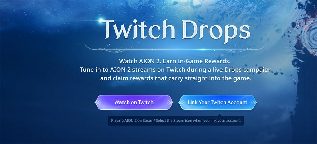 Aion 2 twitch drops