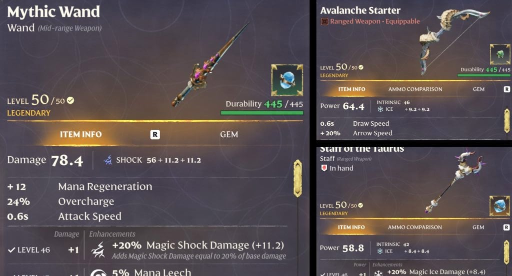 Same enemy attacked from the front and rear to compare positional damage. Same enemy attacked from the front and rear to compare positional damage.
