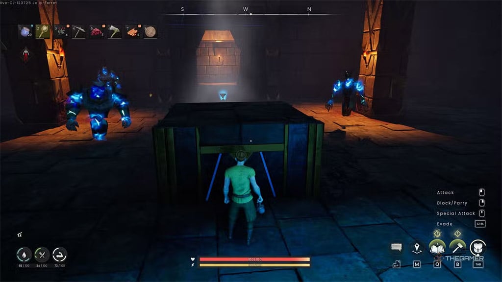 Dragonwilds flooded vault guardian room