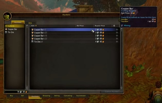 Check Units Before Buying or Smelting Check Units Before Buying or Smelting