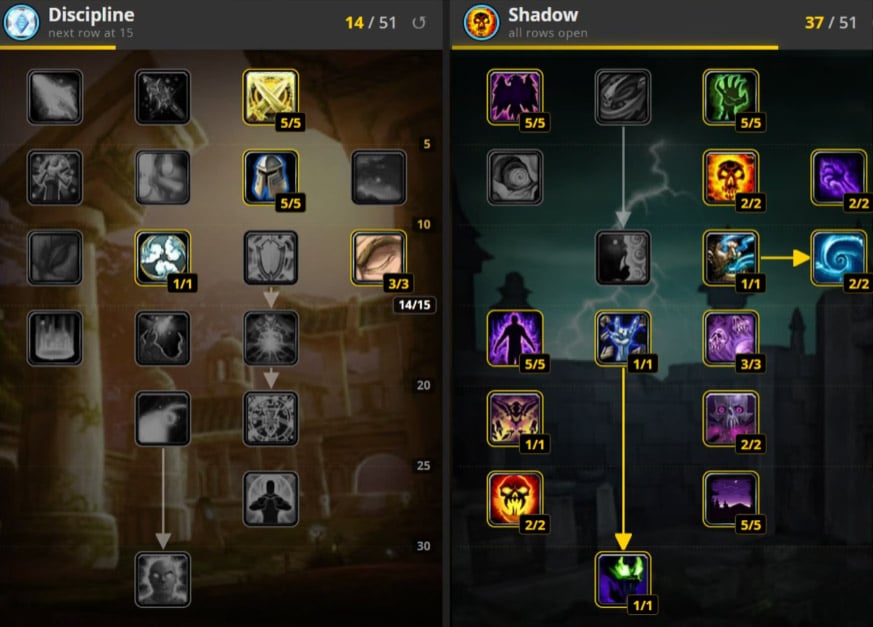 Level 30 Solo Talent Allocation Level 30 Solo Talent Allocation