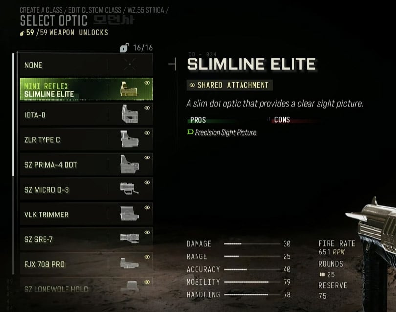 MW4 Loadout WZ 55 Striga